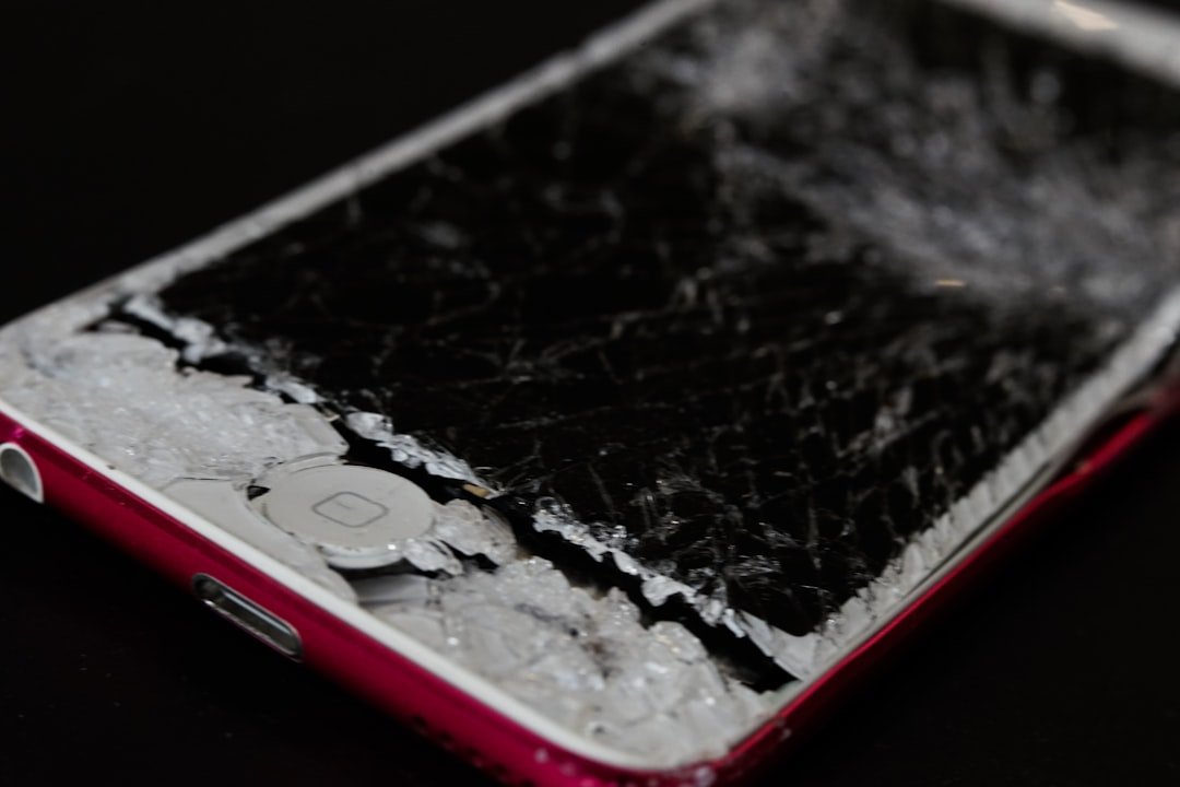 Smartphone endommagé par un dégât des eaux